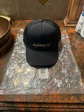 Tesla Official Cybercab Trucker Hat Black Snapback